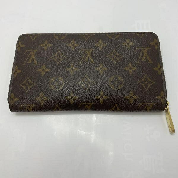 【中古】LOUIS VUITTON モノグラム ジッピー オーガナイザー M62581 ルイヴィトン[91]