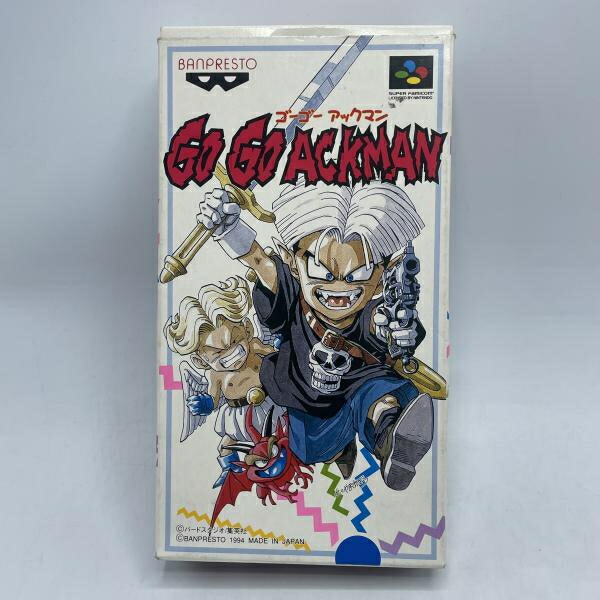 【中古】SFC）GO!GO!ACKMAN(ｺﾞｰｺﾞｰｱｯｸﾏﾝ)[92]