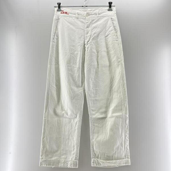 【中古】 WEARWELL 50～60s ワークパンツ ホワイト サイズW32　ウェアウェル[24] 14,937円