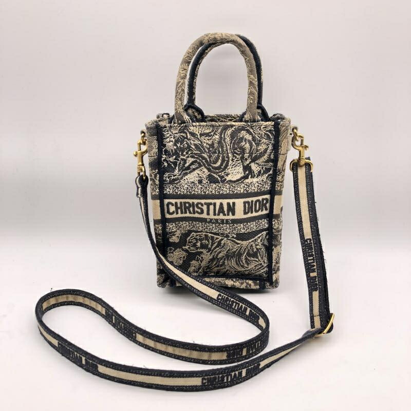 【中古】ChristianDior ブックトートミニフォンバッグ 50-MA-0292 ディオール[17]