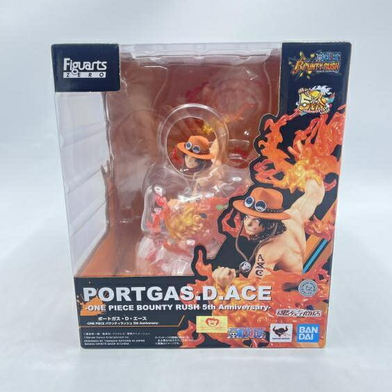【中古】未開封)フィギュアーツZERO [超激戦] ポートガス･Ｄ・エース -ONE PIECE バウンティラッシュ 5th Anniversary-[92]