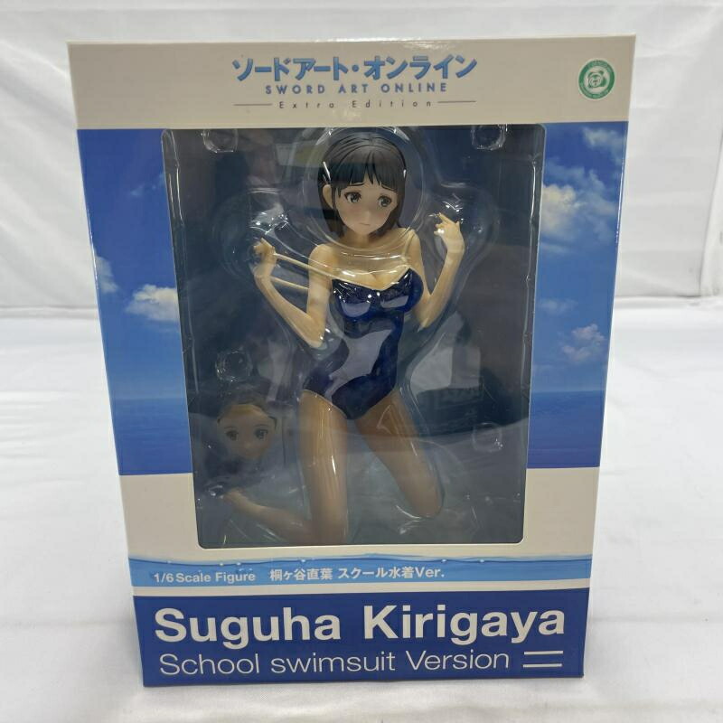 【中古】現状品)ANIPLEX+ 桐ヶ谷直葉 スクール水着Ver. 1/6スケールフィギュア ソードアート・オンライン[19]