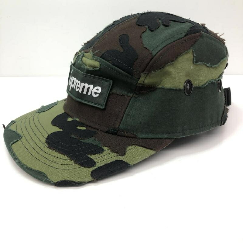 【中古】Supreme Layered Camo Camp Cap Camo[66]