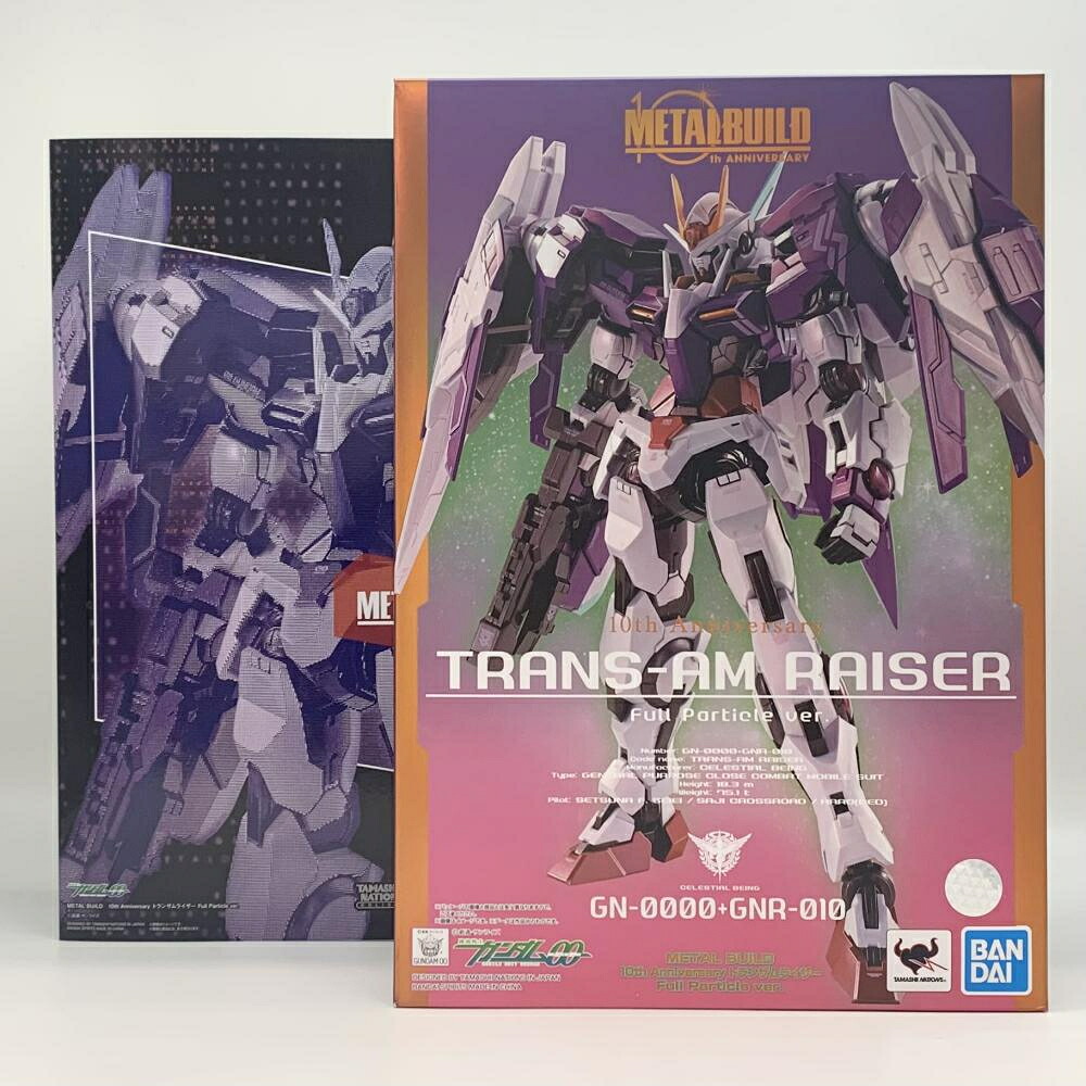 【中古】開封 METAL BUILD 10th Anniversary GN-0000+GN-010 トランザムライザー Full Particle ver. バンダイ 機動戦士ガンダム00[17]