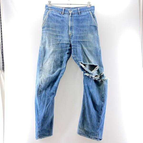 【中古】LEVI'S RED 1st Comfort 立体裁断デニムパンツ サイズW35&times;L32相当 △ヒザ破れ リーバイス[24]｜お宝創庫