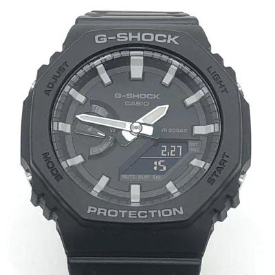 【中古】CASIO G-SHOCK GA-2100 腕時計 ブラック カシオ ジーショック[79]