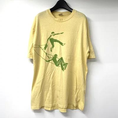 【中古】Supreme 03ss Swing Tee 大きさL 汚れた状態有 黄味がかった[79]