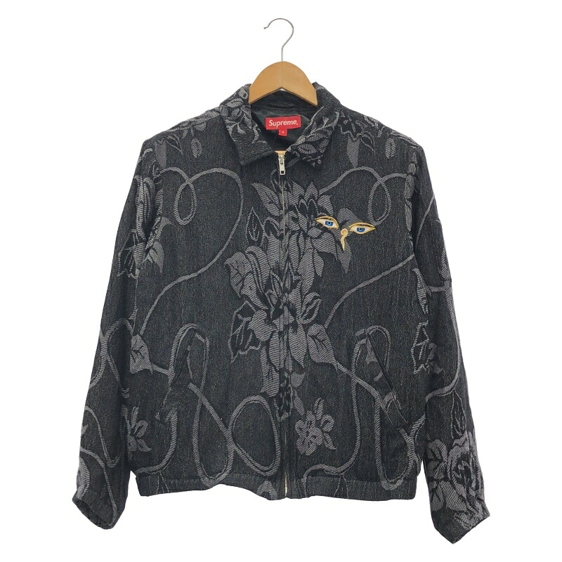 【中古】SUPREME 17SS TRUTH TOUR JACKET S ブラック シュプリーム[66]