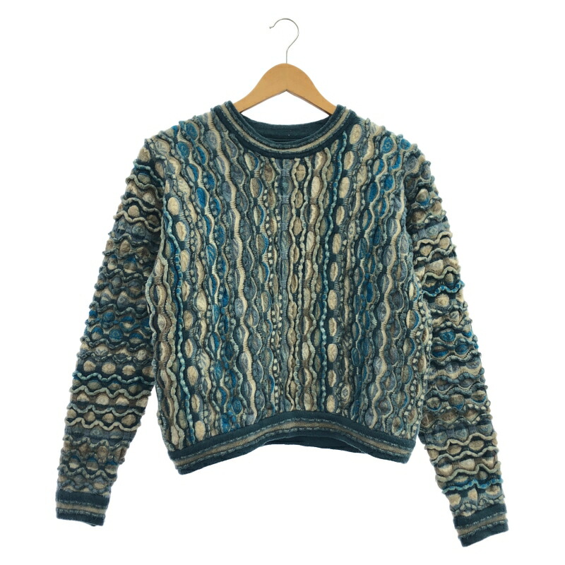 【中古】COOGI 3Dニット サイズSS ブルー[79]