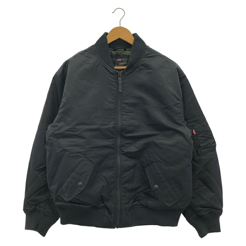 【中古】LEVI'S MA-1 ボンバージャケット サイズM 黒 005AL-0000 リーバイス[91] 12,046円