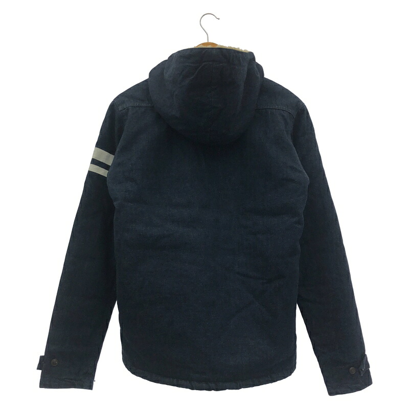 【中古】MOMOTARO JEANS バックボアフーディジャケット 38 米国海軍 桃太郎デニム[10]