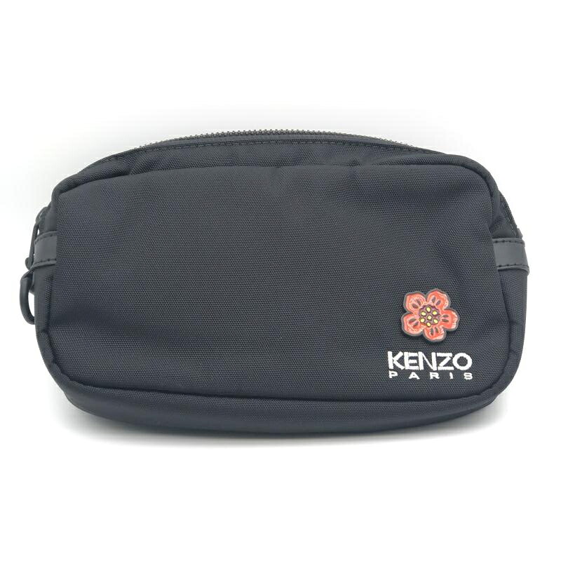 【中古】KENZO ショルダーバッグ ブラック　ケンゾー[17] 7,796円