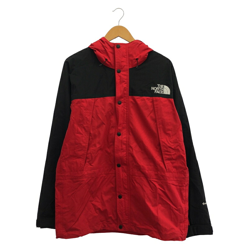 【中古】THE NORTH FACE マウンテンライトジャケット サイズXL レッド NP11834 ノースフェイス[19]