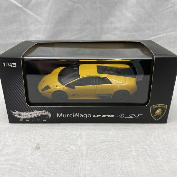【中古】1/43 Murcielago LP 670-4 SV ｲｴﾛｰ[91]