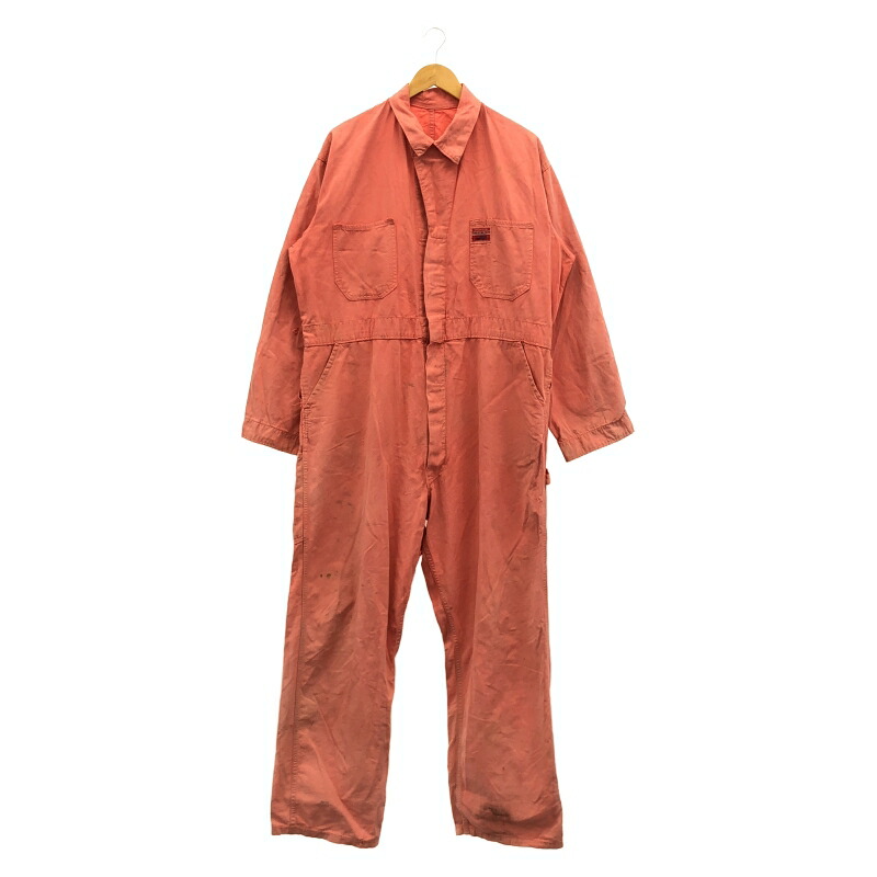 【中古】50s Pioneer Wear オールインワン サイズ不明 ピンク パイオニアウエアー[19]