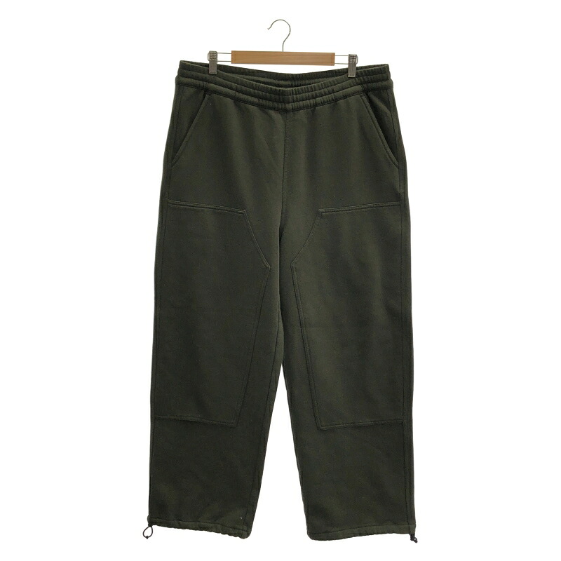 【中古】Carhartt WIP Double Knee Sweat Pant オリーブ サイズL カーハート ダブルニー スウェットパンツ[24]