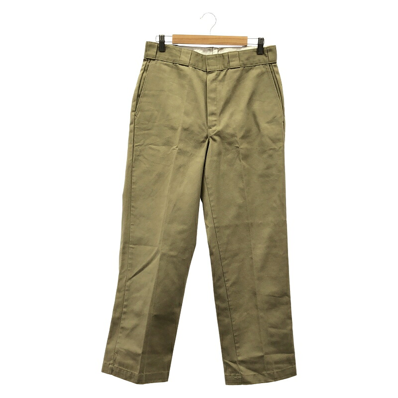 【中古】Dickies 90s チノワークパンツ ベージュ 33×30 ディキーズ[24] 10,087円