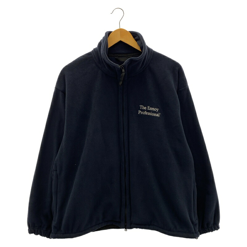 【中古】THE ENNOY PROFESSIONAL フリースジャケット AW24BRENCT04LP ネイビー サイズM ザ エンノイ プロフェッショナル[17]