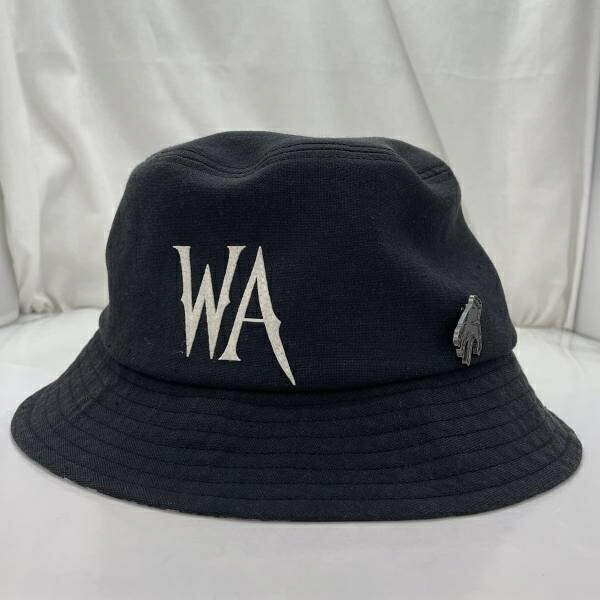 【中古】CA4LA Wednesdayコラボ バケットハット 黒 カシラ[91]