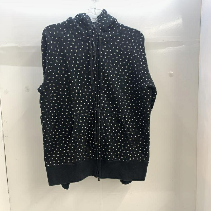 【中古】A BATHING APE full zip hoodie star パーカー サイズM 黒[92]｜お宝創庫