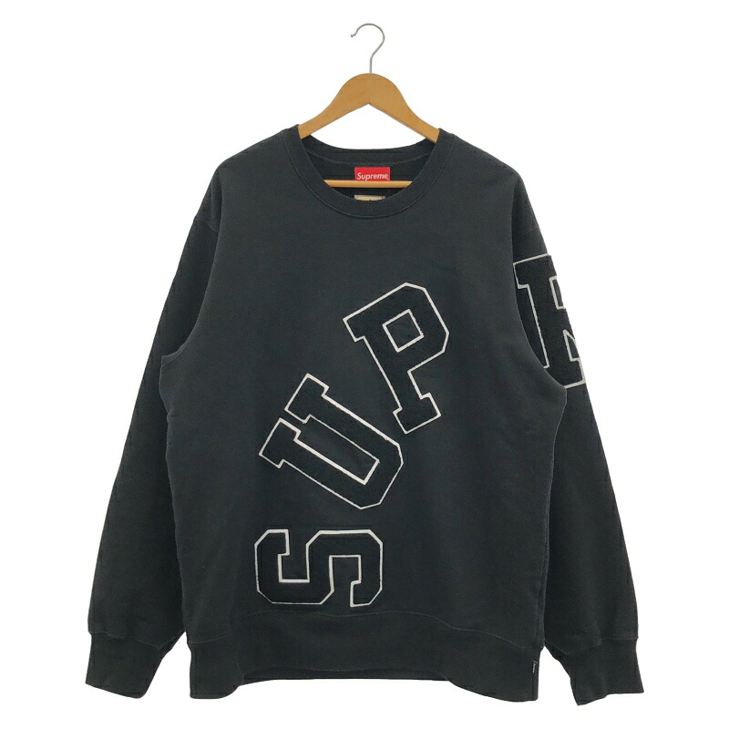 【中古】Supreme 20FW Big Arc Crewneck スウェット XL ブラック シュプリーム[10]｜お宝創庫