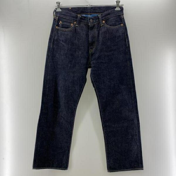 【中古】桃太郎ジーンズ 銅丹 クラシックストレートデニム(裾上げ品) インディゴ サイズW30 G019-MZ [24]｜お宝創庫