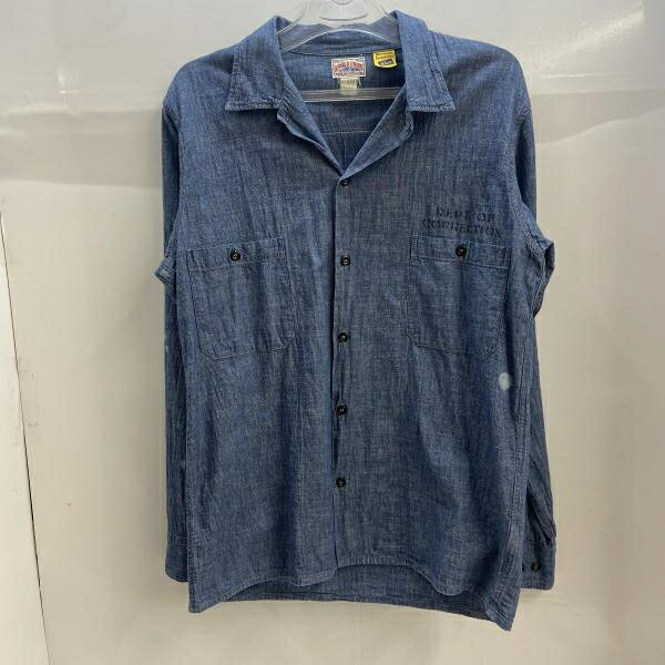 【中古】JOE McCOY 8HOUR UNION シャンブレーシャツ 16 [92]