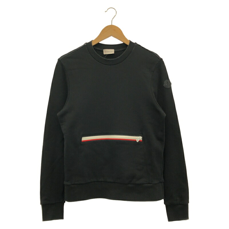 【中古】MONCLER　MAGLIA　GIROCOLLO　クルーネックトレーナー　S　F10918G72500　V8130[79]