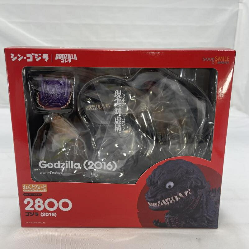 【中古】S未開封)GOOD SMILE COMPANY ねんどろいど 2800 ゴジラ(2016) フィギュア[19]