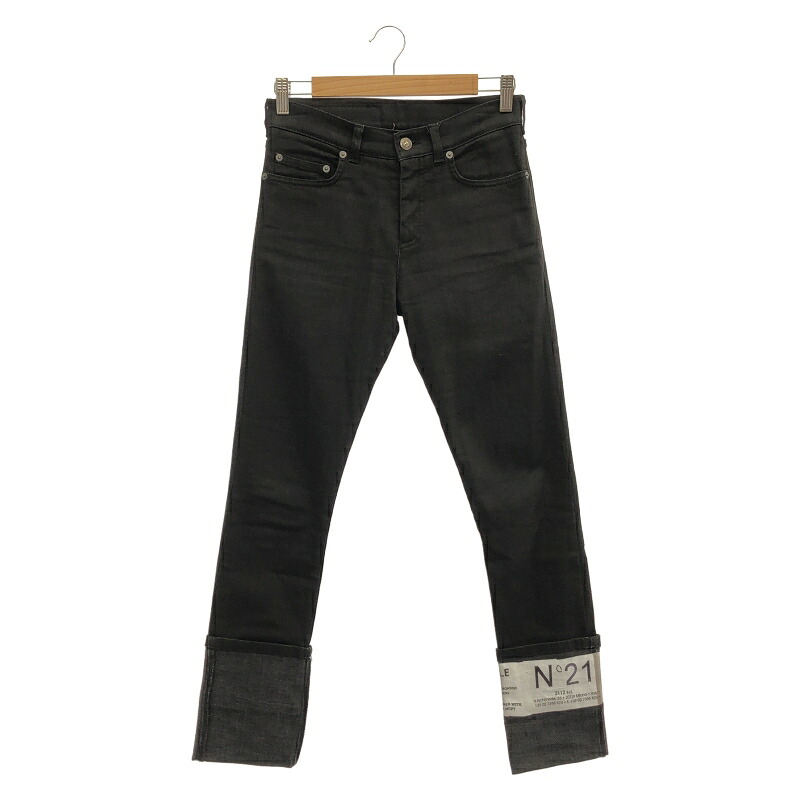 【中古】N21 ストレートデニムパンツ サイズW24 ブラック 20S-2201-0012 NUMEROVENTUNO ※タグ破損[19] 10,446円