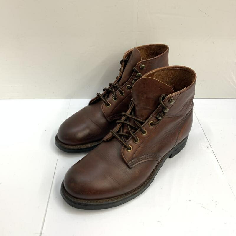 【中古】RED WING 956 ワークブーツ サイズ6 1/2 D ブラウン[92]