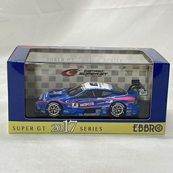 【中古】1/43 ｴﾌﾞﾛ WAKO`S 4CR LC500 SUPER GT GT500 2017 No.6[19] ミニカー・トイカー-車-おもちゃ