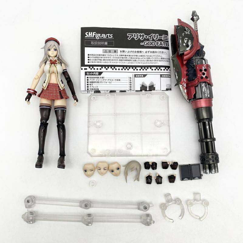 【中古】現状渡 S.H.Figuarts アリサ･イリーニチナ･アミエーラ GOD EATER 2 EDITION バンダイ ゴッドイーター[17]