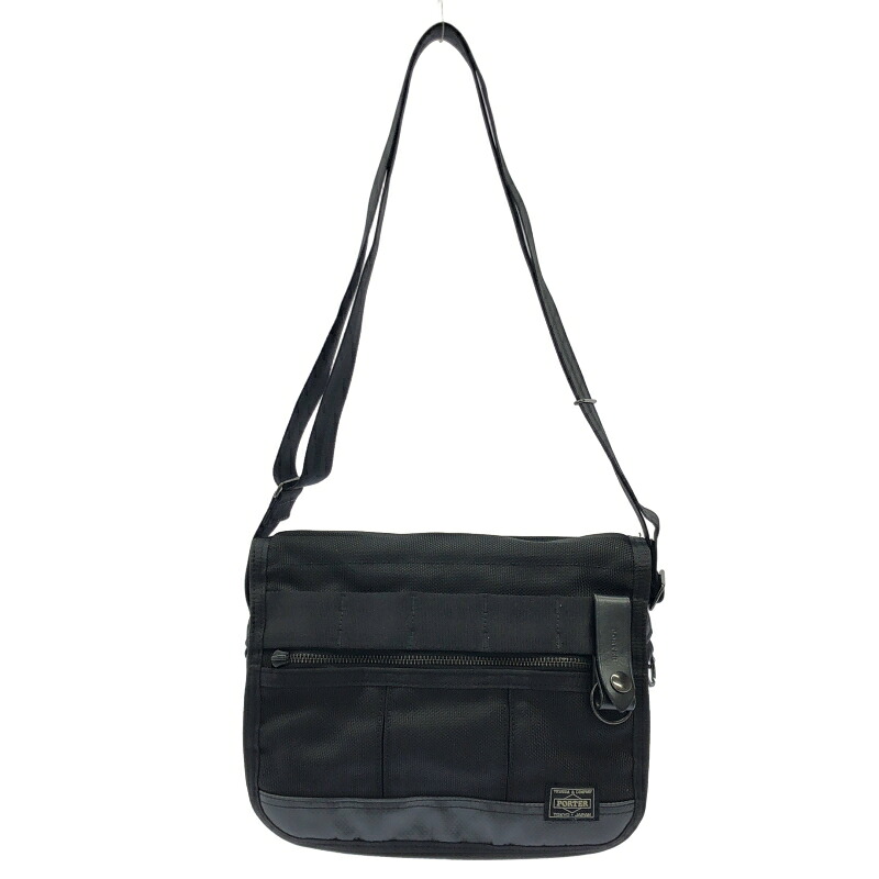 【中古】PORTER ヒート ショルダーバッグ ブラック[79]｜お宝創庫