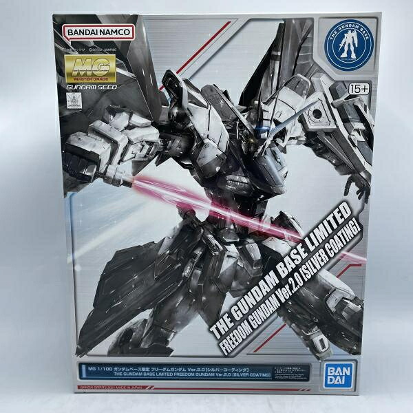 【中古】ｶﾞﾝﾀﾞﾑ）MG 1/100 ｶﾞﾝﾀﾞﾑﾍﾞｰｽ限定 ﾌﾘｰﾀﾞﾑｶﾞﾝﾀﾞﾑ Ver.2.0[ｼﾙﾊﾞｰｺｰﾃｨﾝｸﾞ]GB[92]