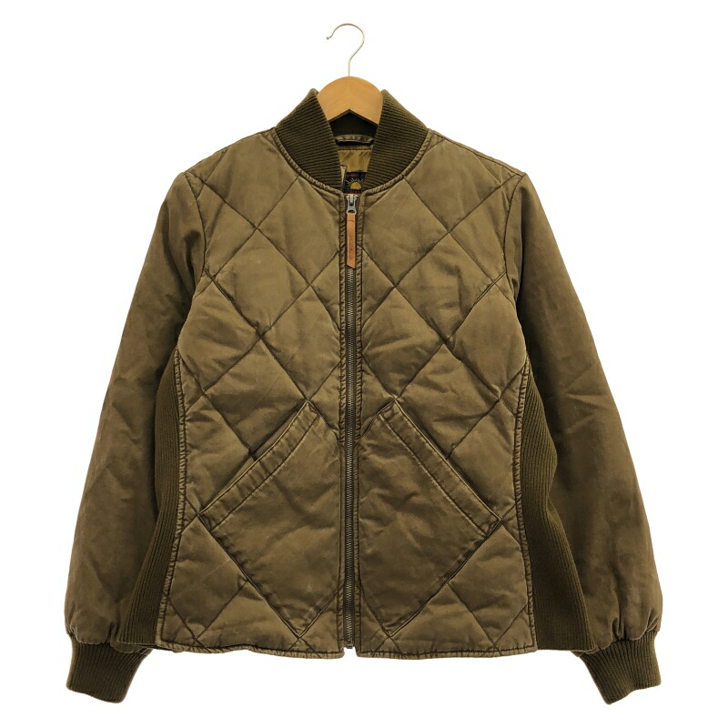 【中古】Eddie Bauer 復刻日の出タグ スカイライナー カーキ サイズL エディーバウアー[24]