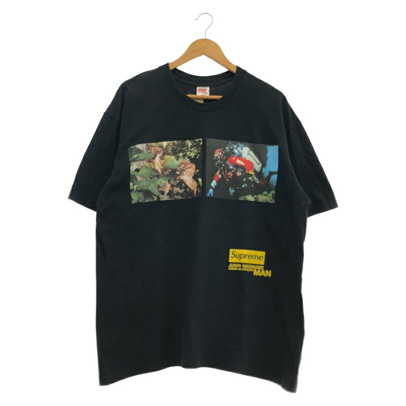 【中古】Supreme × JUNYA WATANABE 21FW Nature Tee ティーシャツ XL 黒いこと シュプリーム ジュンヤ ワタナベ[10]