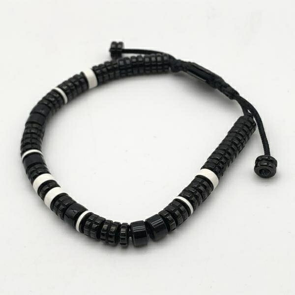 【中古】GOLDEN CONCEPT Bracelet EV ブレスレット ブラック ゴールデンコンセプト[10]
