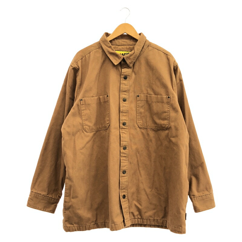 【中古】年寄りの BRAZOS ダックアクティブジャケット 2XL 赤銅色[92]