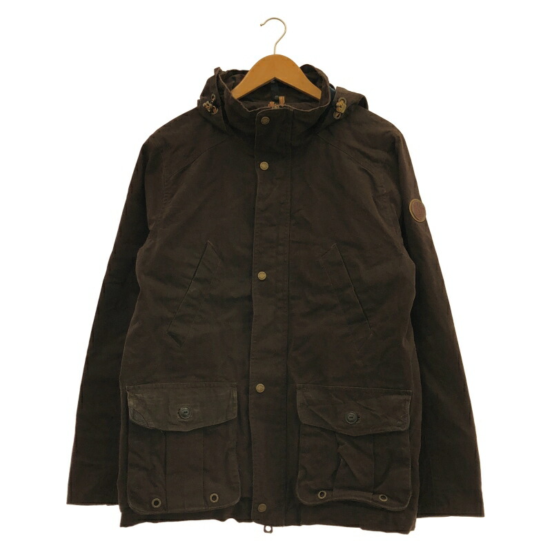 【中古】年寄りの Timberland オイルドジャケット S 赤銅色 ティンバーランド[92]