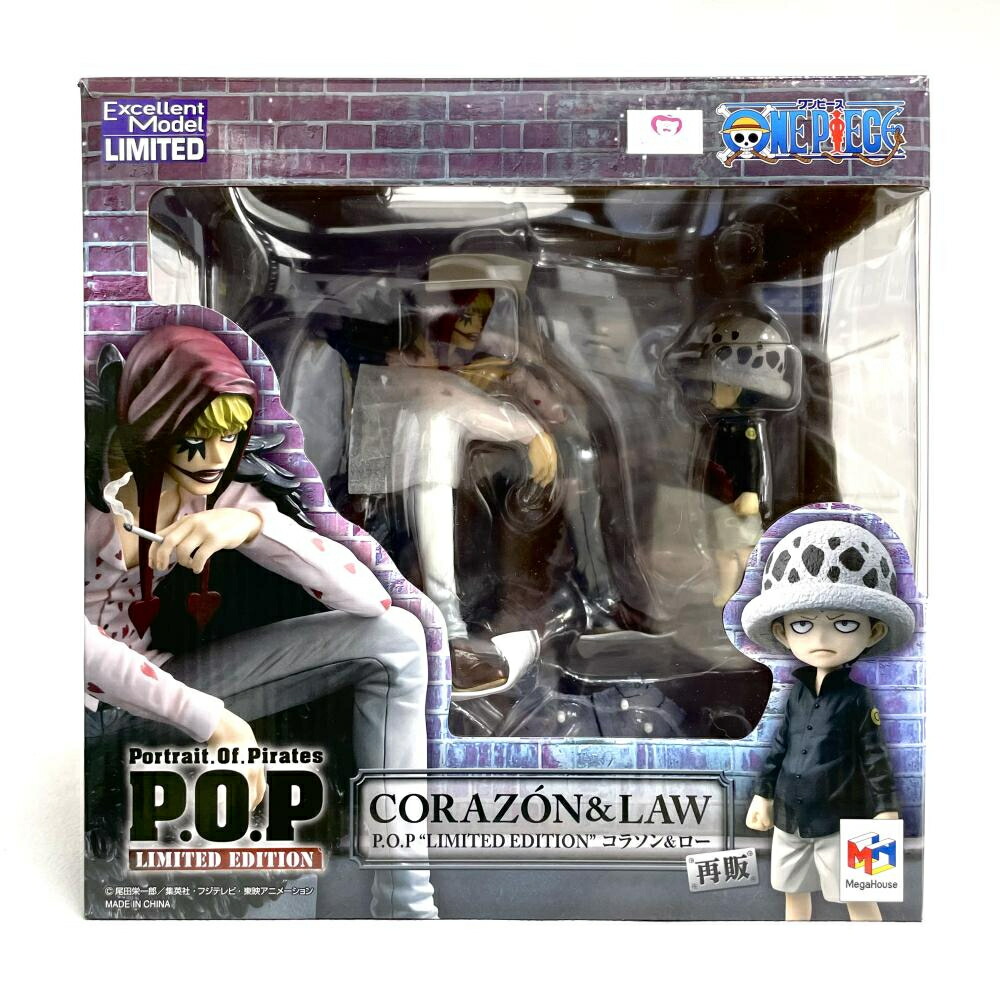 【中古】開封)Portrait.Of.Pirates (P.O.P) LIMITED EDITION コラソン&トラファルガー・ロー[79]