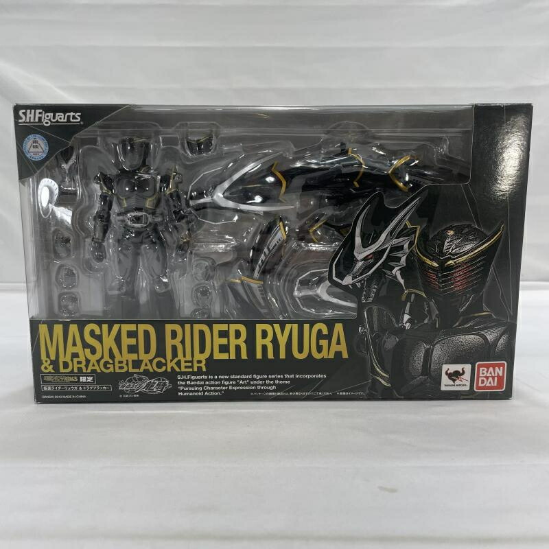 【中古】開封)BANDAI S.H.Figuarts 仮面ライダーリュウガ&ドラグブラッカー[19]