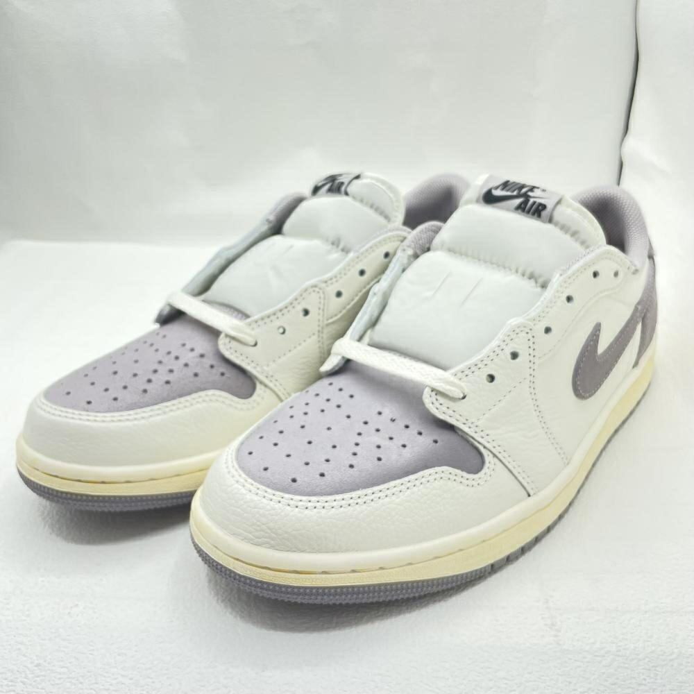 【中古】NIKE AIR JORDAN 1 RETRO LOW OG ATMOSPHERE GREY 27.5CM[79]