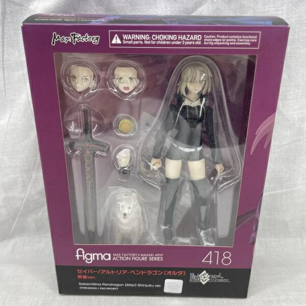 【中古】開封・日焼け)figma セイバー/アルトリア･ペンドラゴン (オルタ) 新宿Ver.[91]