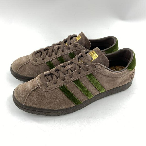 【中古】adidas TOBACCO atmos Nenrin スニーカー 27.5珊 JR8000 赤銅色 緑であること アディダス アトモス[10]