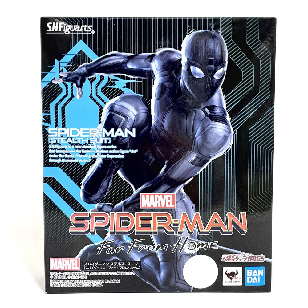 【中古】開封)S.H.Figuarts ｽﾊﾟｲﾀﾞｰﾏﾝ ｽﾃﾙｽ・ｽｰﾂ(ｽﾊﾟｲﾀﾞｰﾏﾝ:ﾌｧｰ・ﾌﾛﾑ・ﾎｰﾑ)[79]