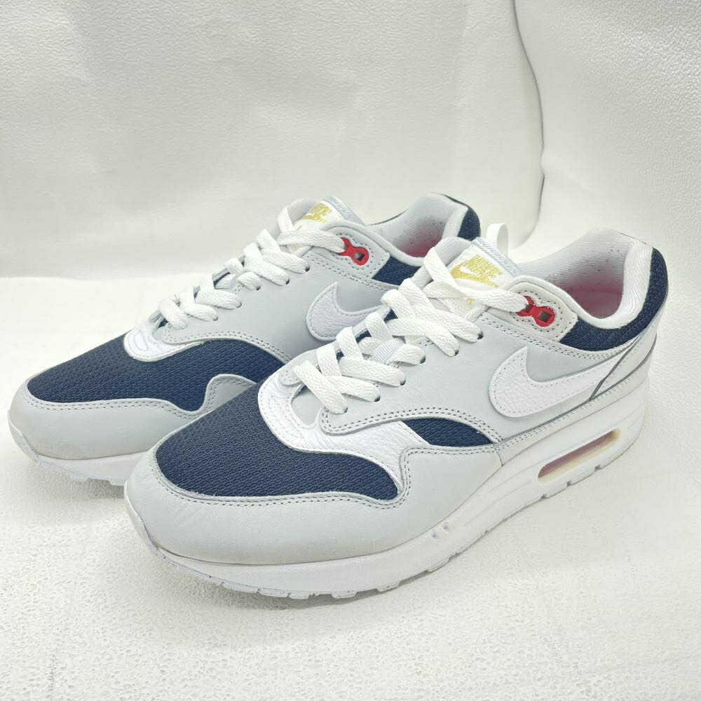 【中古】NIKE AIR MAX 1 PRM Urawa 26.5cm ホワイト＆レッド[79] 8,918円