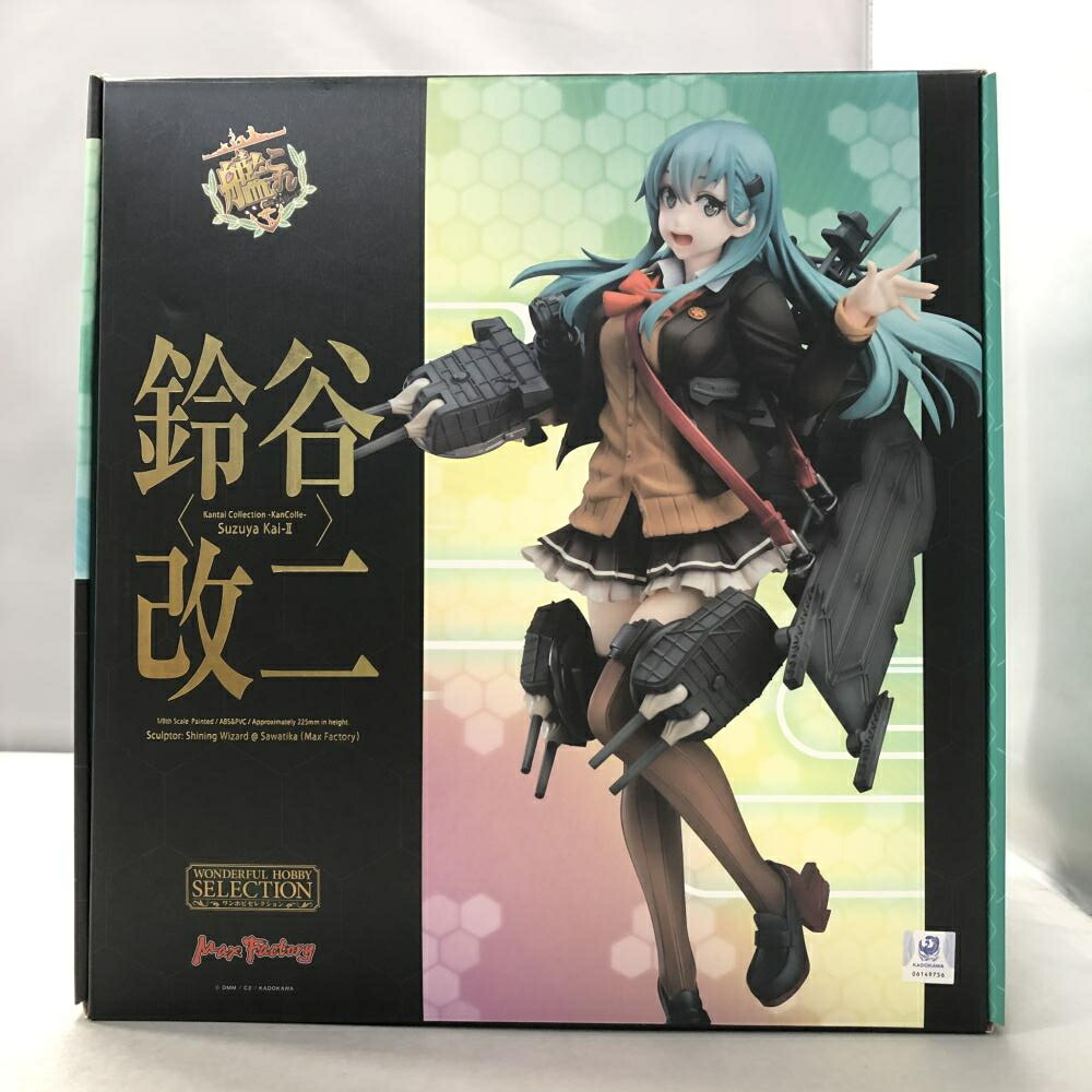 【中古】マックスファクトリー 鈴谷改二 艦隊これくしょん 艦これ ワンホビセレクション 1/8 塗装済み完成品[15]