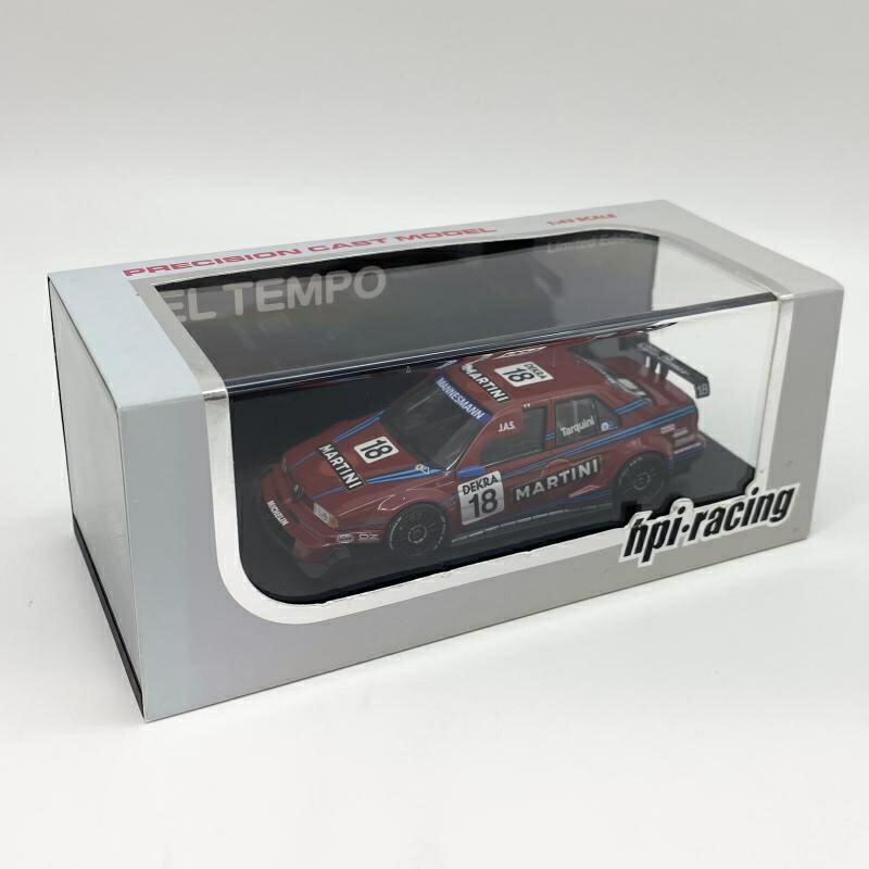 【中古】開封 hpi 1/43 アルファ ロメオ 155V6 TI (#18) 1996 ITC ガブリエーレ・タルクィーニ[17]