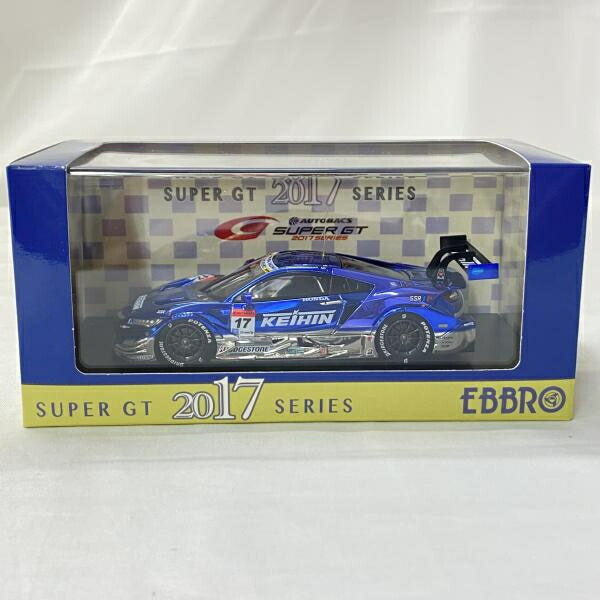 【中古】1/43 ｴﾌﾞﾛ KEIHIN NSX-GT SUPER GT GT500 2017 No.17[19] 乗り物のおもちゃ-車-ミニカー・トイカー